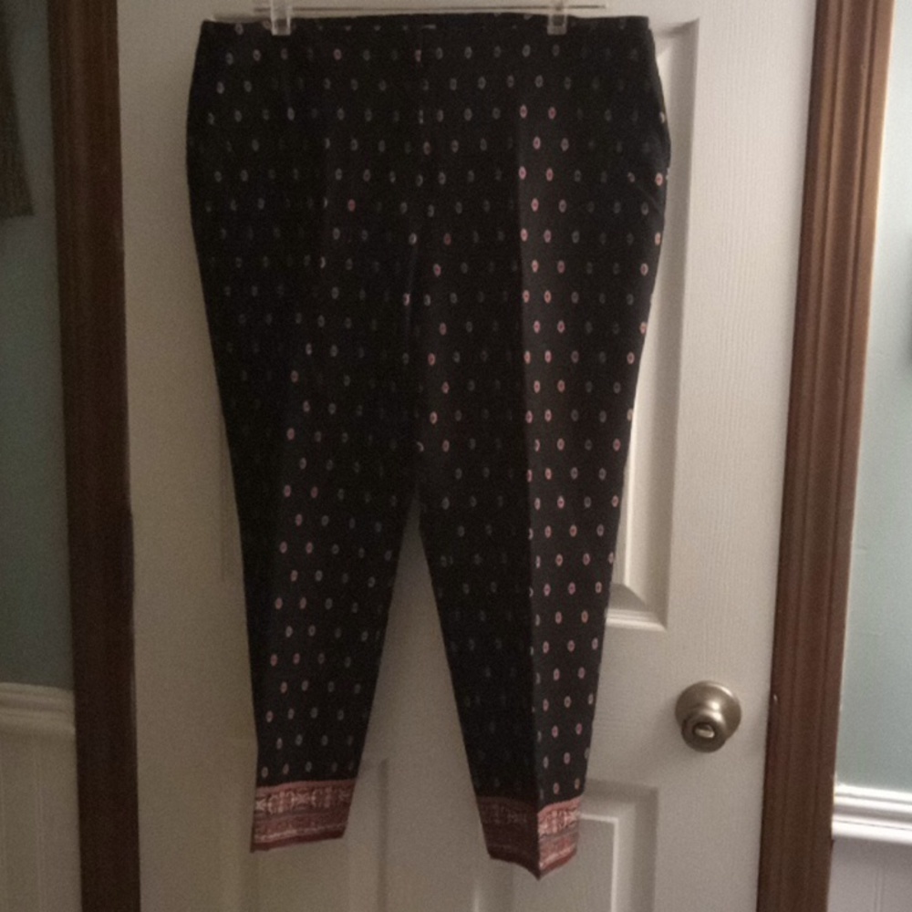 J jill stretch ankle length pants Tribal